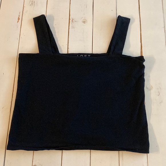 LOFT Tops - Black LOFT tank top, Large
